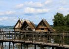 Pfahlbauten auf dem See